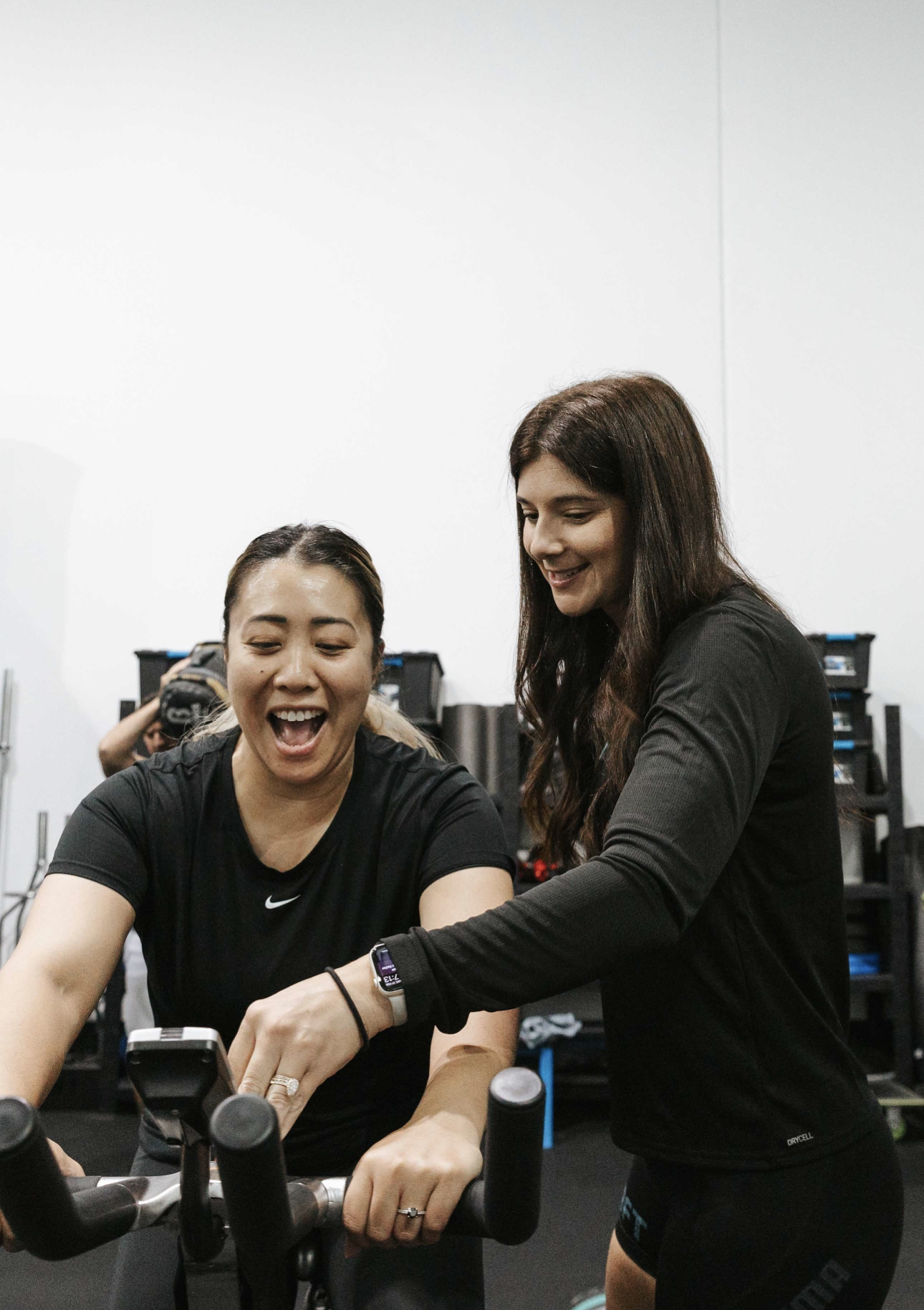 Dani coaching at BFT Airport West